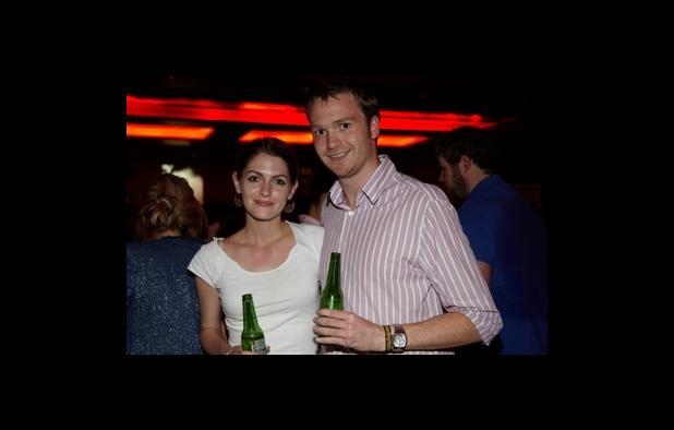 WestEnd's Ann Phillips with Ipso Facto's Ed Barratt